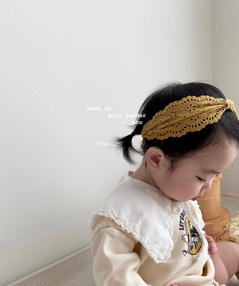 MINI POWDER - Korean Children Fashion - #Kfashion4kids - Fall Lace Hairband - 9