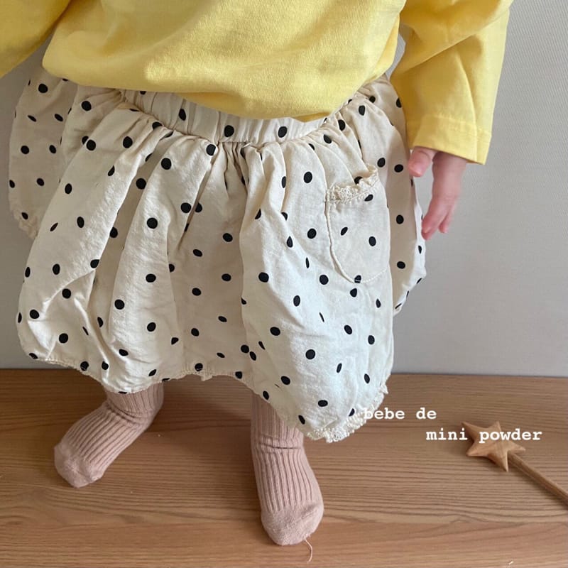 MINI POWDER - Korean Children Fashion - #Kfashion4kids - Dot Pocket Bloomer - 11