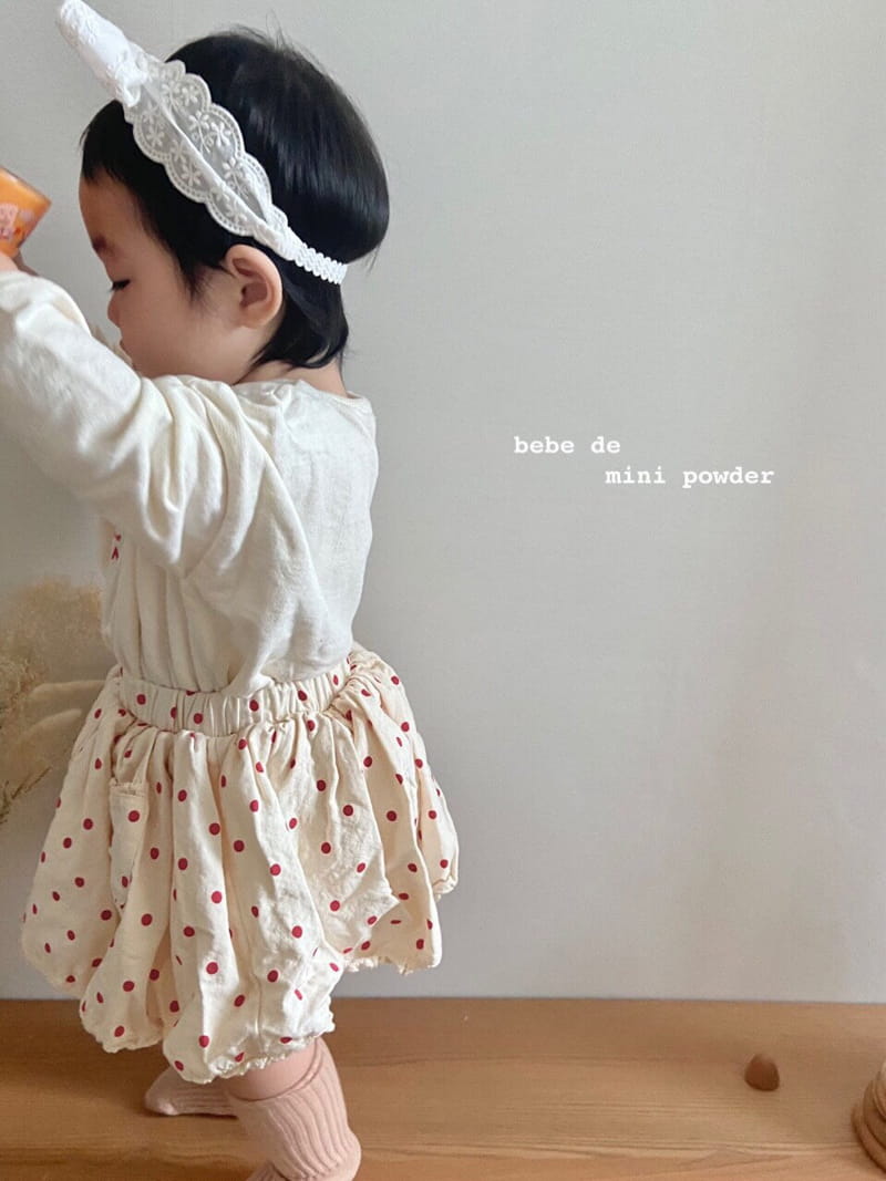 MINI POWDER - Korean Children Fashion - #Kfashion4kids - Dot Pocket Bloomer - 4