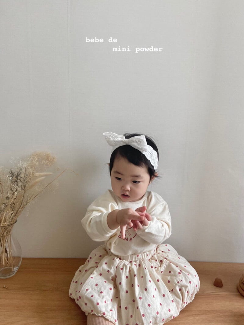 MINI POWDER - Korean Children Fashion - #Kfashion4kids - Dot Pocket Bloomer - 5