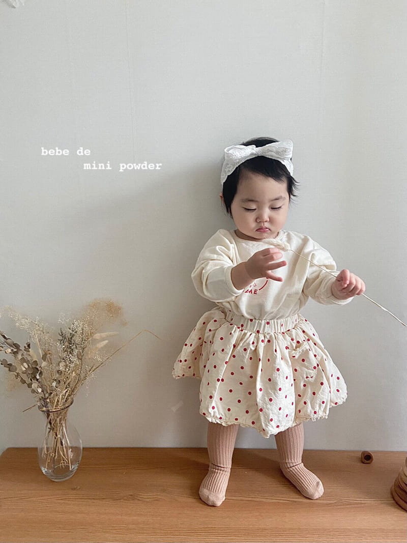 MINI POWDER - Korean Children Fashion - #Kfashion4kids - Dot Pocket Bloomer - 6