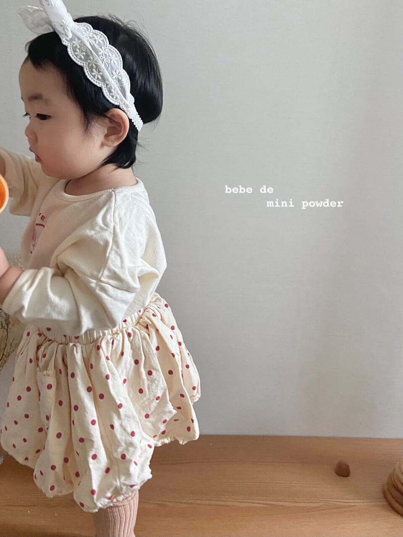 MINI POWDER - Korean Children Fashion - #Kfashion4kids - Dot Pocket Bloomer - 7