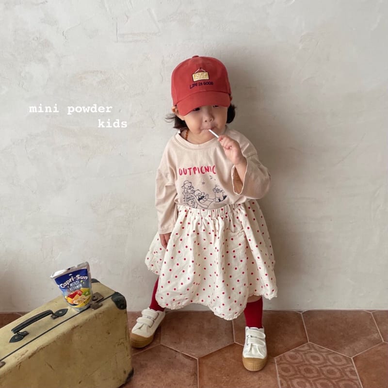 MINI POWDER - Korean Children Fashion - #Kfashion4kids - Picnic Tee - 12
