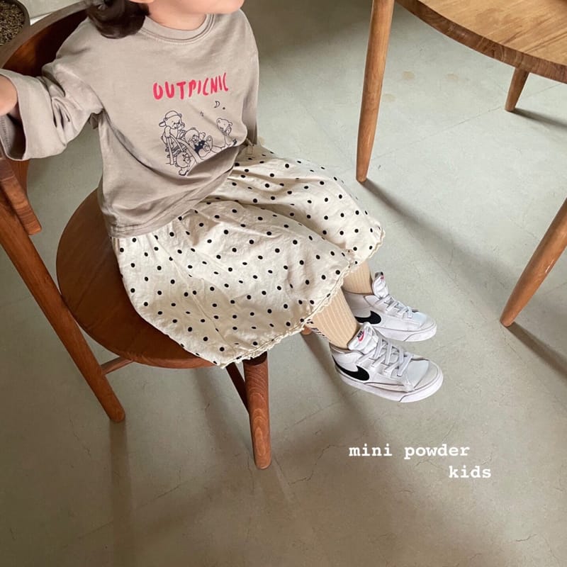MINI POWDER - Korean Children Fashion - #Kfashion4kids - Picnic Tee - 4