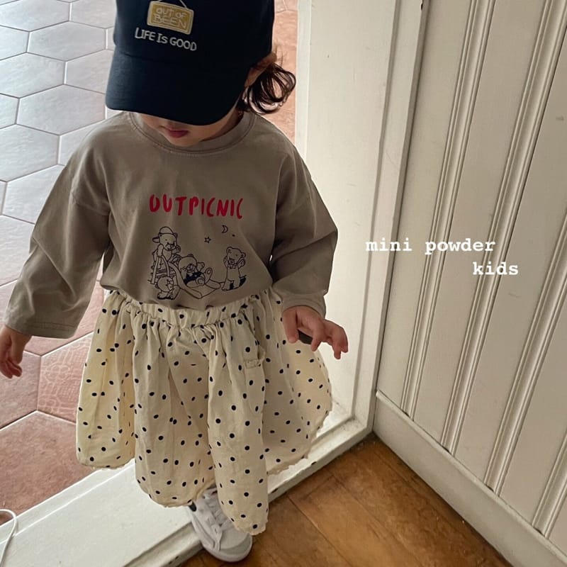 MINI POWDER - Korean Children Fashion - #Kfashion4kids - Picnic Tee - 5