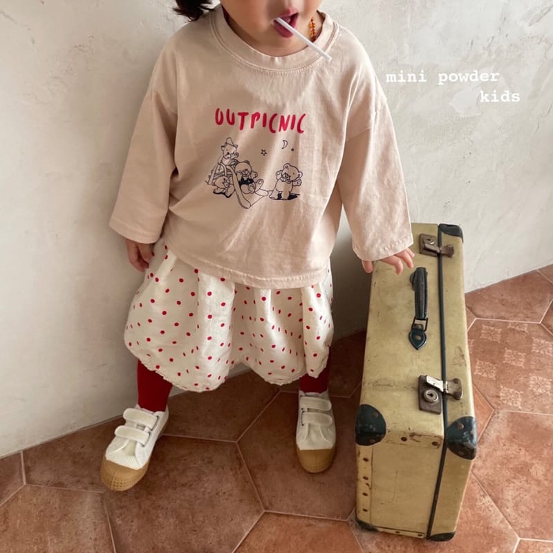 MINI POWDER - Korean Children Fashion - #Kfashion4kids - Picnic Tee - 6