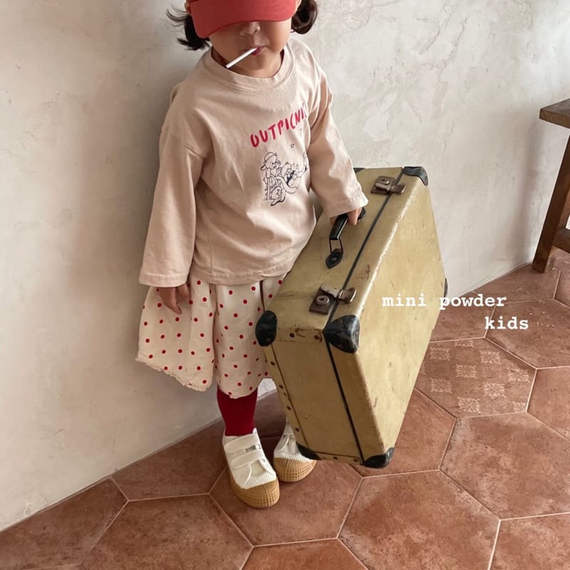 MINI POWDER - Korean Children Fashion - #Kfashion4kids - Picnic Tee - 7