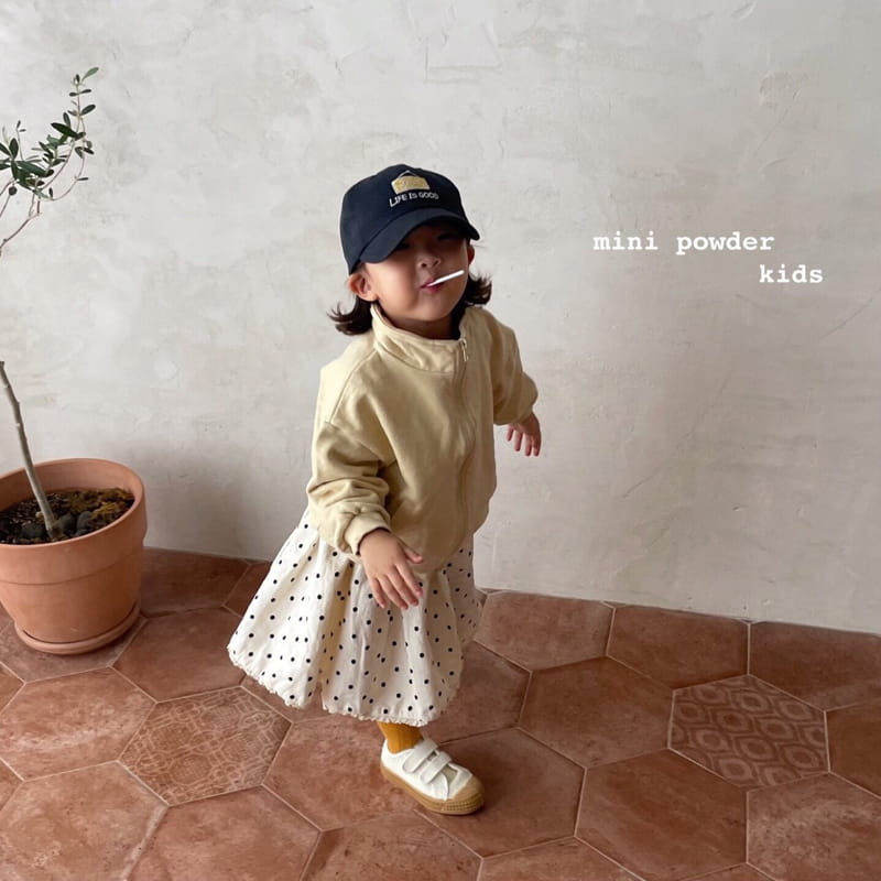MINI POWDER - Korean Children Fashion - #Kfashion4kids - Milk Shake Zip-up Jacket - 12