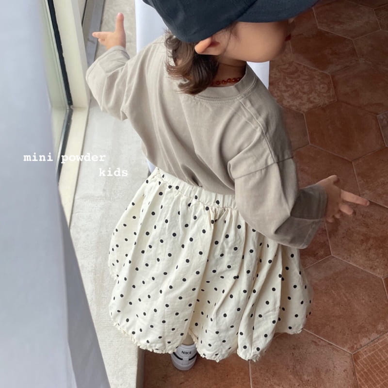 MINI POWDER - Korean Children Fashion - #Kfashion4kids - Dot Pocket Skirt