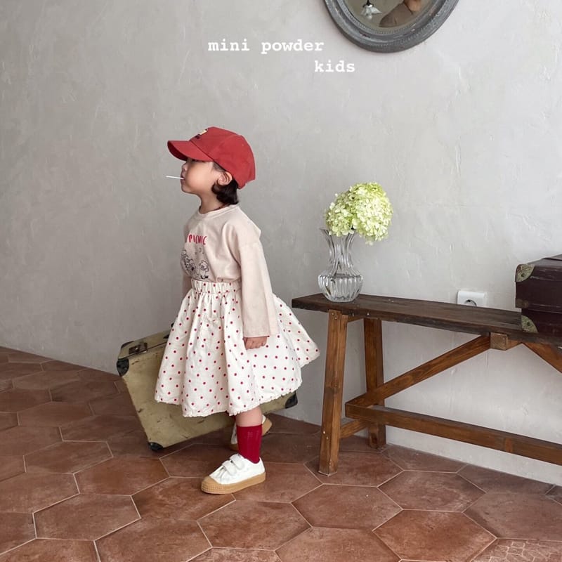 MINI POWDER - Korean Children Fashion - #Kfashion4kids - Dot Pocket Skirt - 12