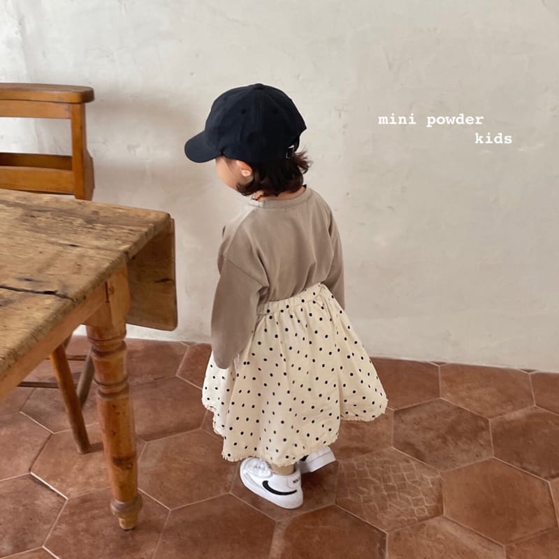 MINI POWDER - Korean Children Fashion - #Kfashion4kids - Dot Pocket Skirt - 3