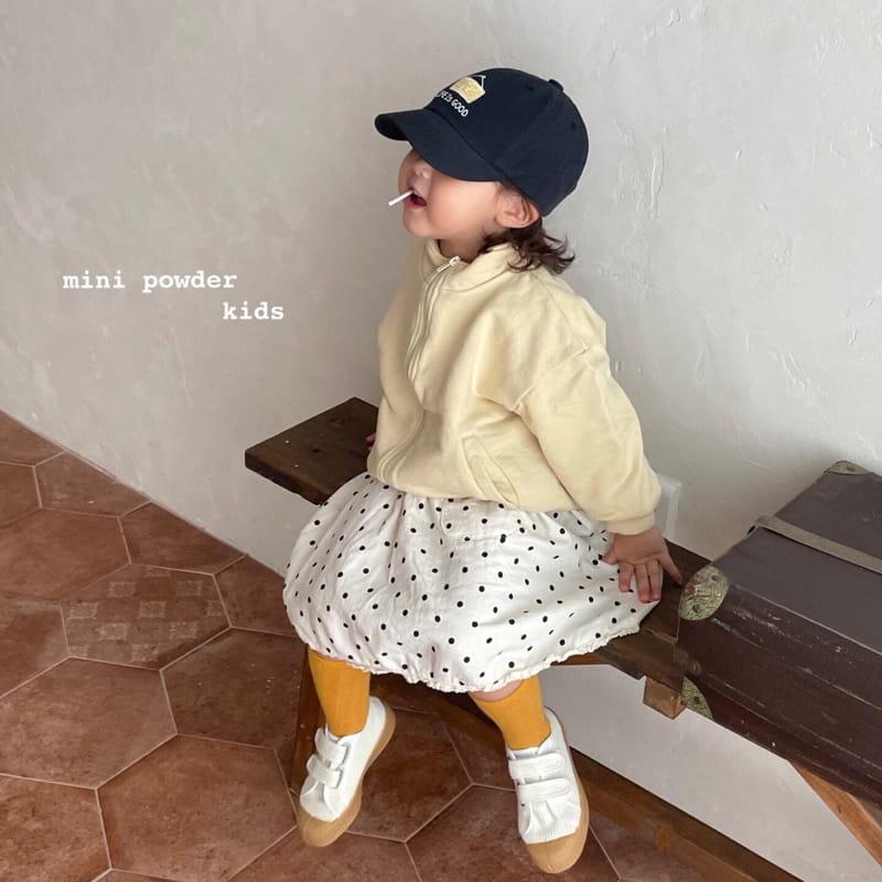 MINI POWDER - Korean Children Fashion - #Kfashion4kids - Dot Pocket Skirt - 5