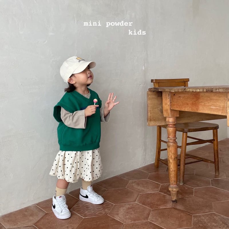 MINI POWDER - Korean Children Fashion - #Kfashion4kids - Dot Pocket Skirt - 8