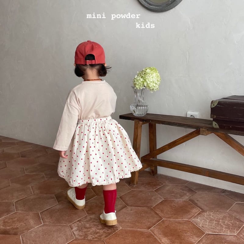 MINI POWDER - Korean Children Fashion - #Kfashion4kids - Dot Pocket Skirt - 9