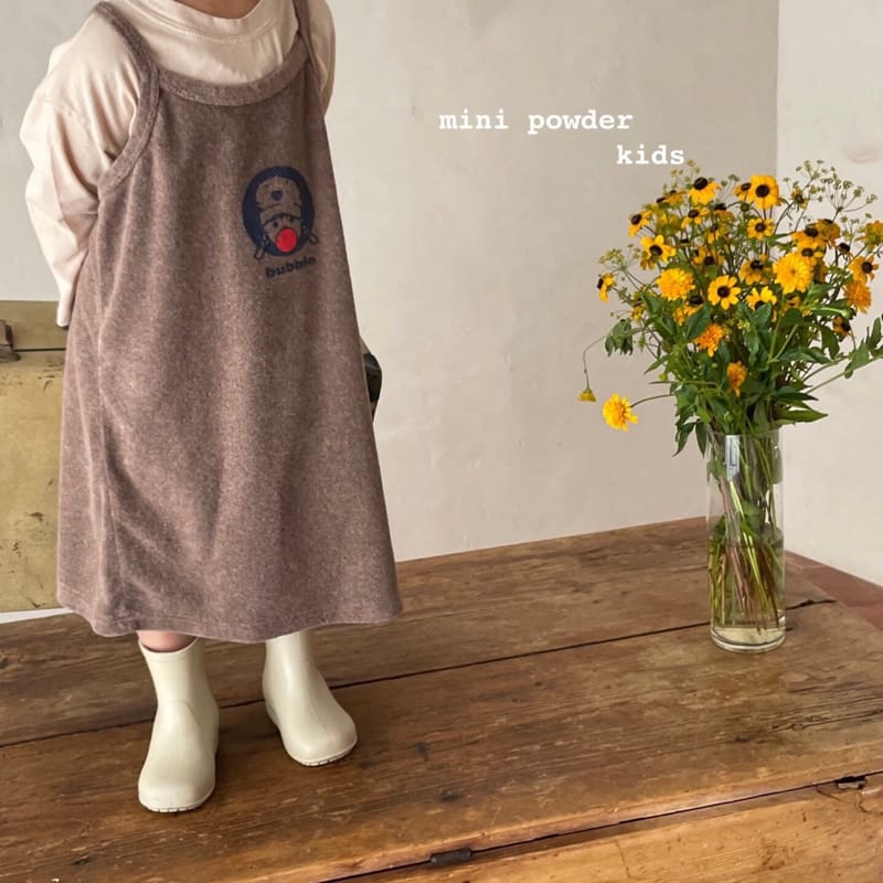 MINI POWDER - Korean Children Fashion - #Kfashion4kids - Bubble String One-piece - 4