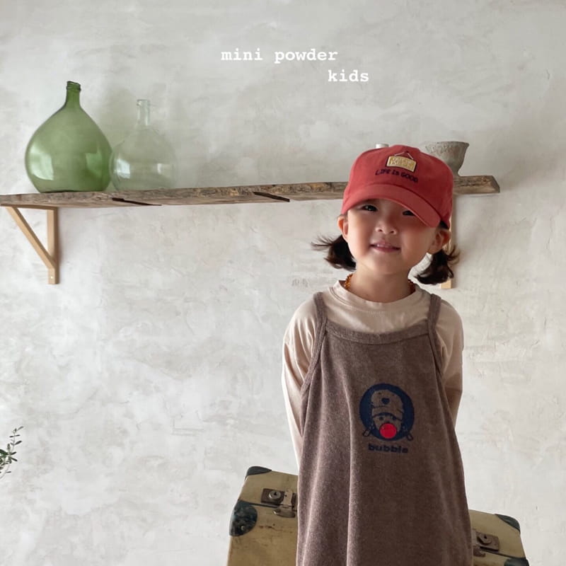 MINI POWDER - Korean Children Fashion - #Kfashion4kids - Bubble String One-piece - 5