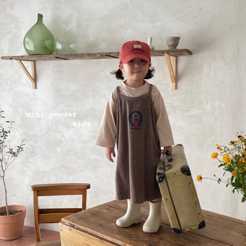MINI POWDER - Korean Children Fashion - #Kfashion4kids - Bubble String One-piece - 6