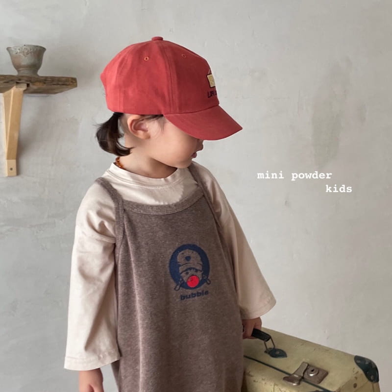 MINI POWDER - Korean Children Fashion - #Kfashion4kids - Bubble String One-piece - 8