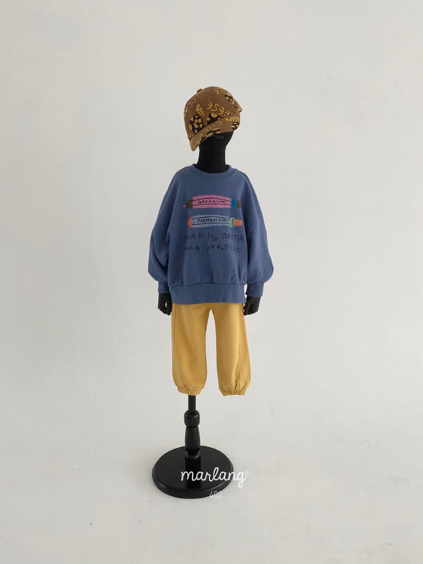 MINI PS MARKET - Korean Children Fashion - #Kfashion4kids - Pencil Print Sweatshirt - 2