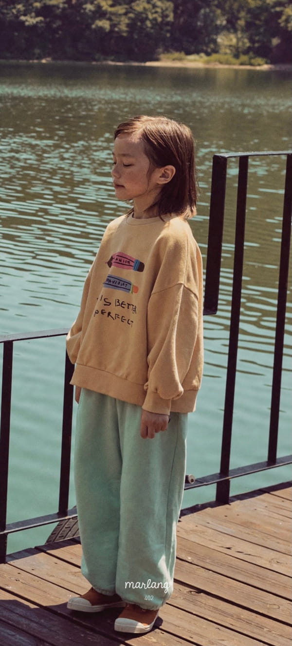 MINI PS MARKET - Korean Children Fashion - #Kfashion4kids - Pencil Print Sweatshirt - 5
