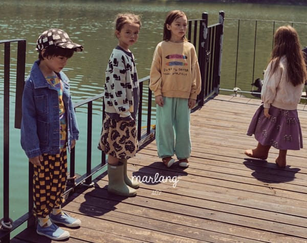 MINI PS MARKET - Korean Children Fashion - #Kfashion4kids - Pencil Print Sweatshirt - 8