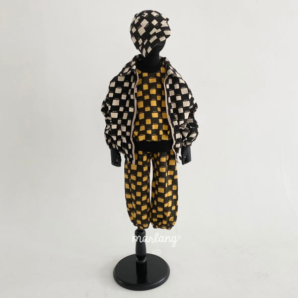 MINI PS MARKET - Korean Children Fashion - #Kfashion4kids - Chess Jumper