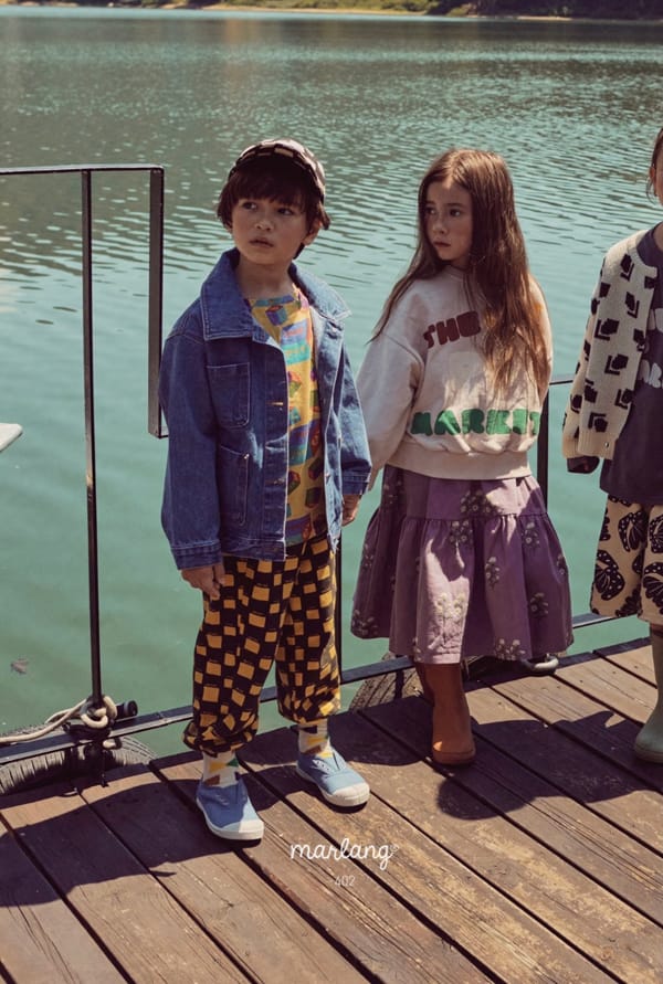 MINI PS MARKET - Korean Children Fashion - #Kfashion4kids - Mini Chess Jogger Pants - 7
