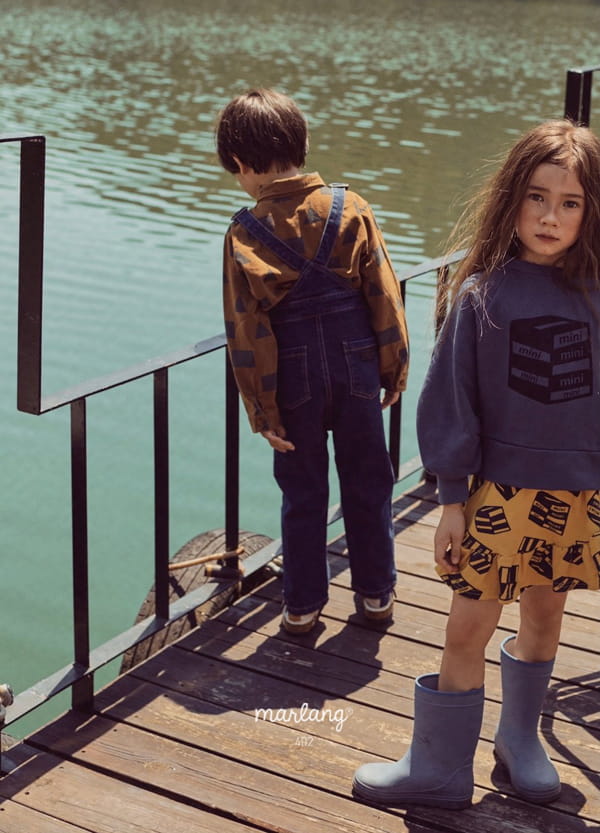 MINI PS MARKET - Korean Children Fashion - #Kfashion4kids - Shape Print Sweatshirt - 5