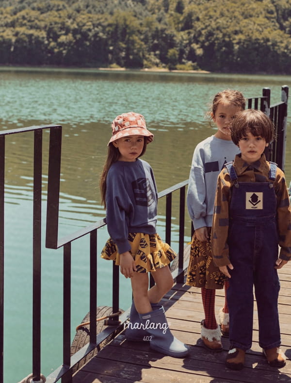 MINI PS MARKET - Korean Children Fashion - #Kfashion4kids - Shape Print Sweatshirt - 6