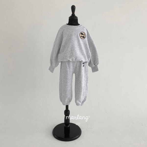 MINI PS MARKET - Korean Children Fashion - #Kfashion4kids - Wapen Embroidery Mini Jogger Pants - 2