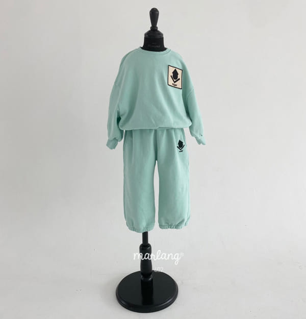 MINI PS MARKET - Korean Children Fashion - #Kfashion4kids - Wapen Embroidery Hooray Sweatshirt - 3