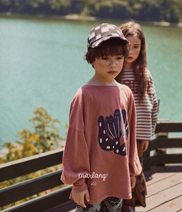 MINI PS MARKET - Korean Children Fashion - #Kfashion4kids - Big Flower Print Tee - 3