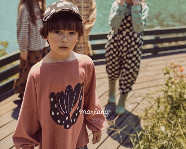 MINI PS MARKET - Korean Children Fashion - #Kfashion4kids - Big Flower Print Tee - 6