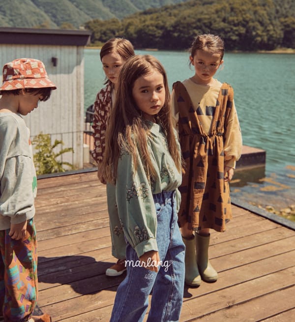 MINI PS MARKET - Korean Children Fashion - #Kfashion4kids - Mini Triangle One-piece - 3