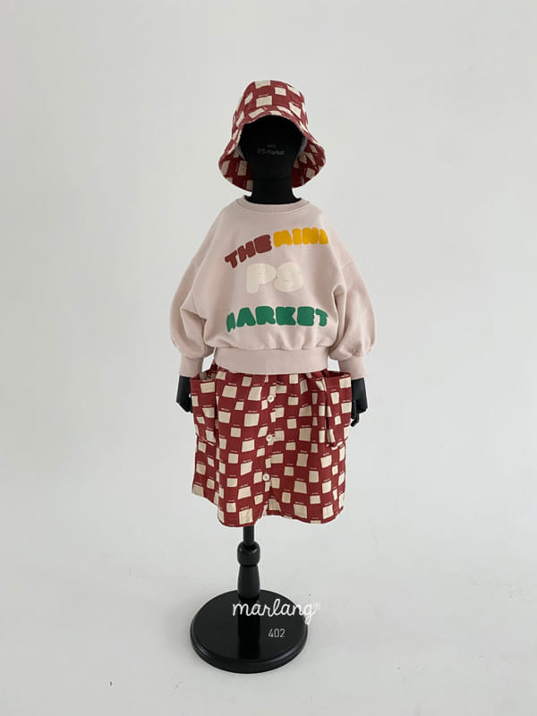MINI PS MARKET - Korean Children Fashion - #Kfashion4kids - Diagonal English Sweatshirt - 4