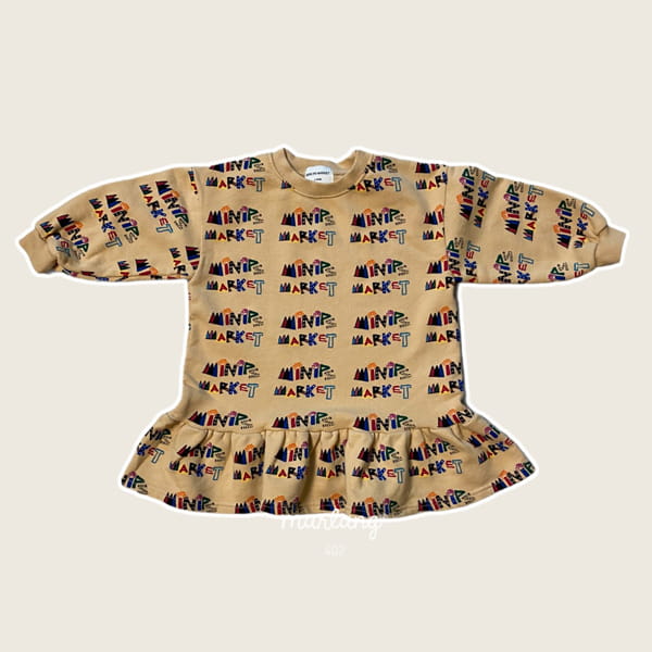 MINI PS MARKET - Korean Children Fashion - #Kfashion4kids - Multi English One-piece