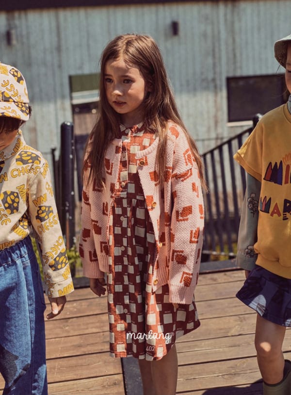 MINI PS MARKET - Korean Children Fashion - #Kfashion4kids - Chess One-piece