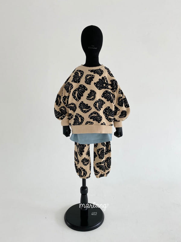MINI PS MARKET - Korean Children Fashion - #Kfashion4kids - Big Flower Sweatshirt - 3