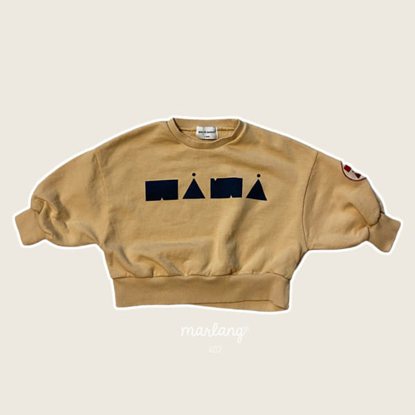 MINI PS MARKET - Korean Children Fashion - #Kfashion4kids - Mini Triangle Sweatshirt