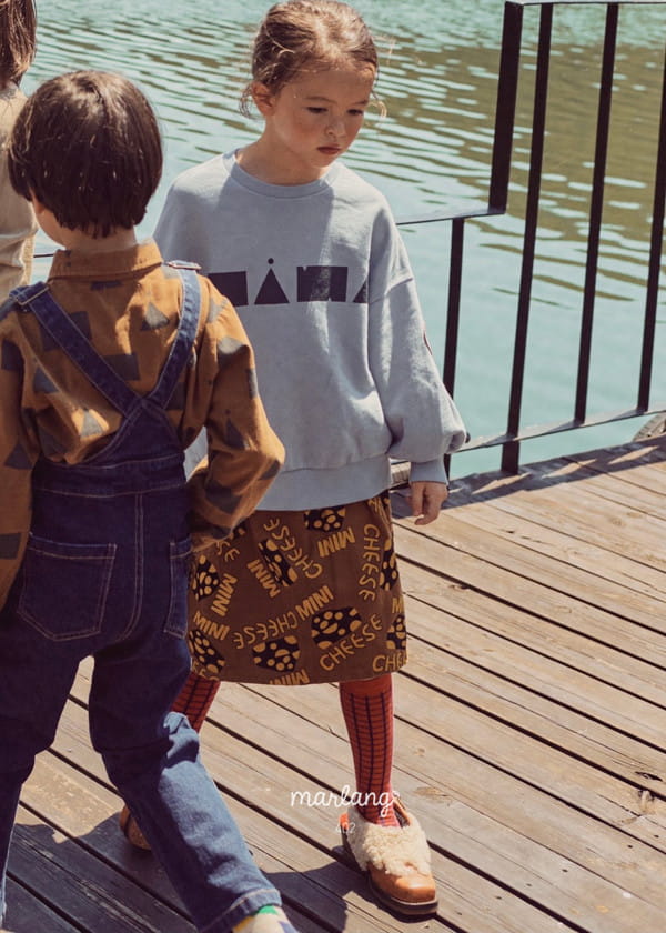 MINI PS MARKET - Korean Children Fashion - #Kfashion4kids - Mini Triangle Sweatshirt - 7