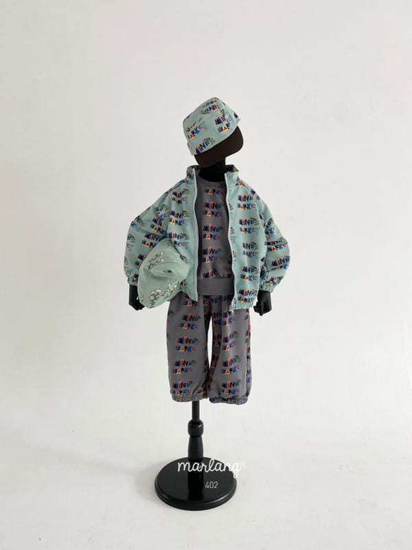 MINI PS MARKET - Korean Children Fashion - #Kfashion4kids - Multi Mini Wide Jogger Pants - 3