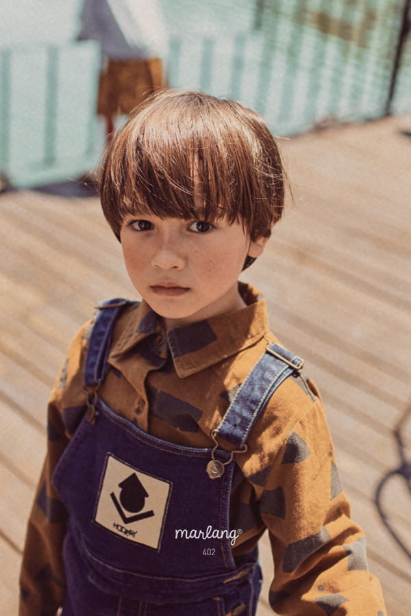 MINI PS MARKET - Korean Children Fashion - #Kfashion4kids - Denim Overalls - 7