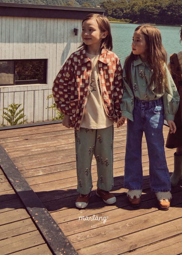 MINI PS MARKET - Korean Children Fashion - #Kfashion4kids - Semi Bootscut Jeans - 12