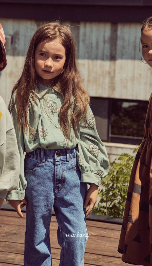 MINI PS MARKET - Korean Children Fashion - #Kfashion4kids - Semi Bootscut Jeans - 9