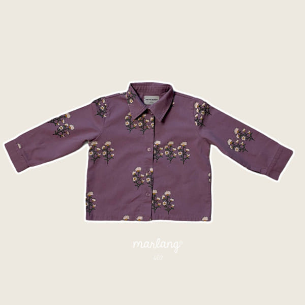 MINI PS MARKET - Korean Children Fashion - #Kfashion4kids - Flower Basic Shirt