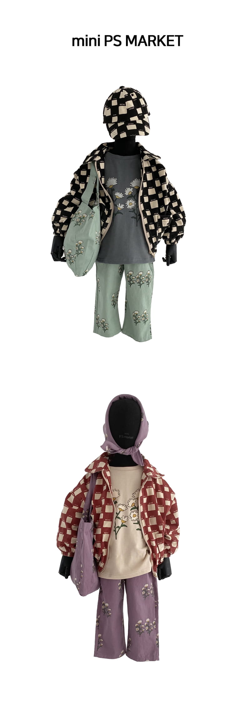 MINI PS MARKET - Korean Children Fashion - #Kfashion4kids - Flower Pants
