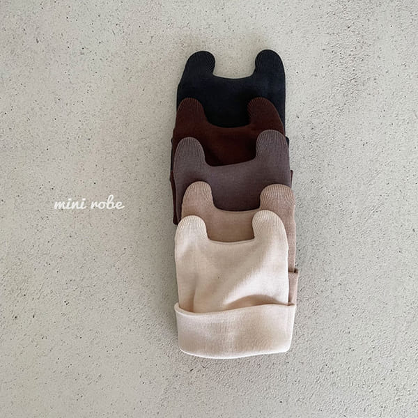 MINI ROBE - Korean Children Fashion - #Kfashion4kids - Rabit Beanie