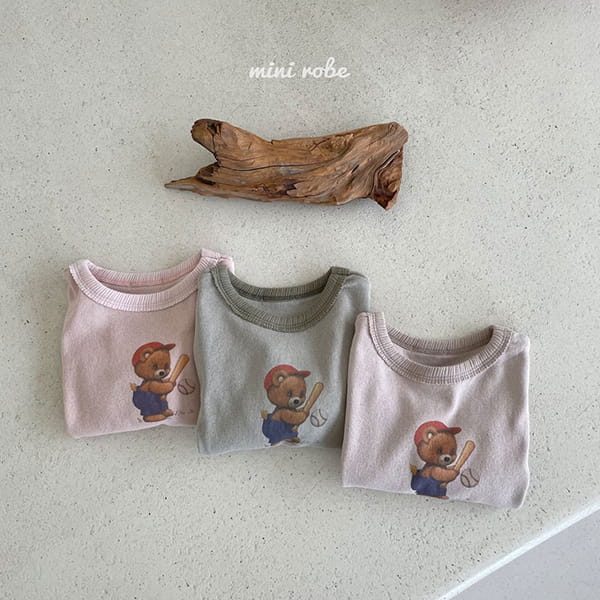 MINI ROBE - Korean Children Fashion - #Kfashion4kids - Bear Bear Tee - 11