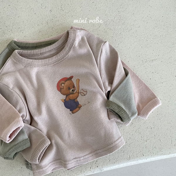 MINI ROBE - Korean Children Fashion - #Kfashion4kids - Bear Bear Tee - 4