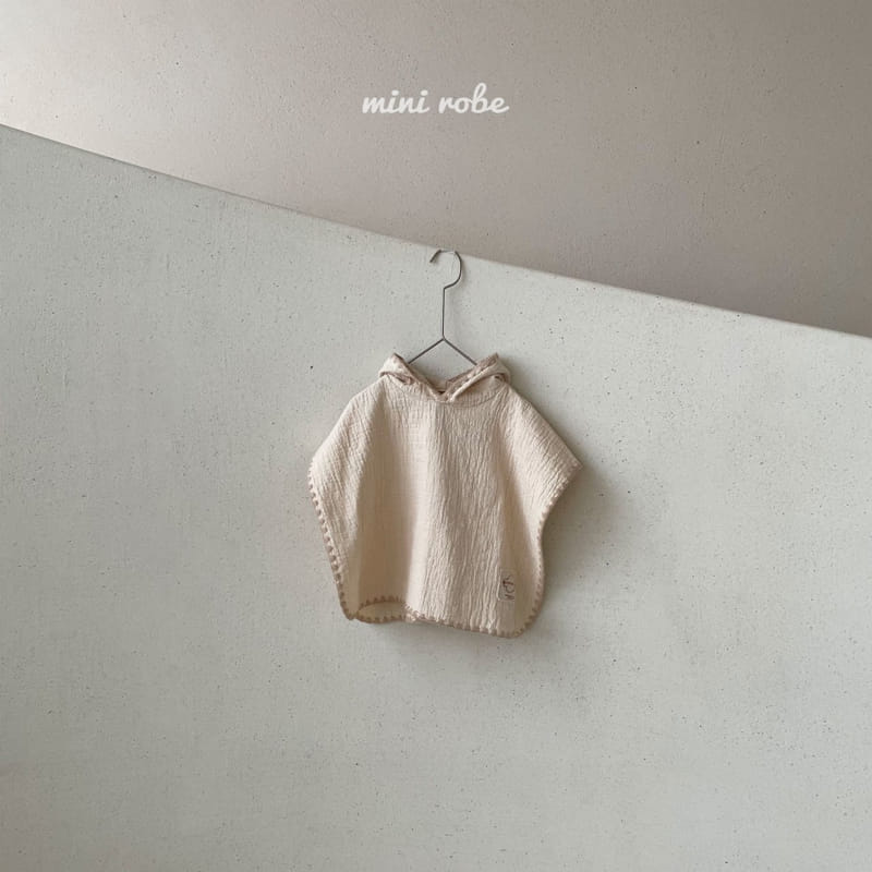 MINI ROBE - Korean Children Fashion - #Kfashion4kids - Mellow Hooded Gown - 5